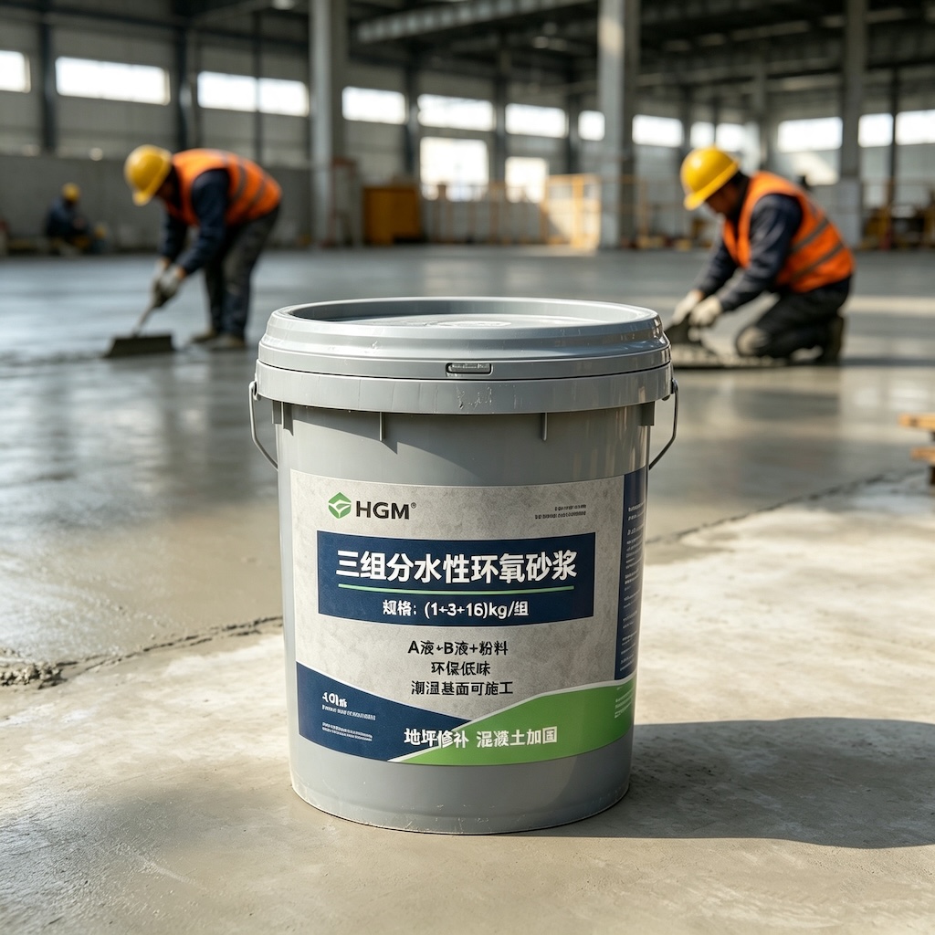 齐河三组份水性环氧砂浆